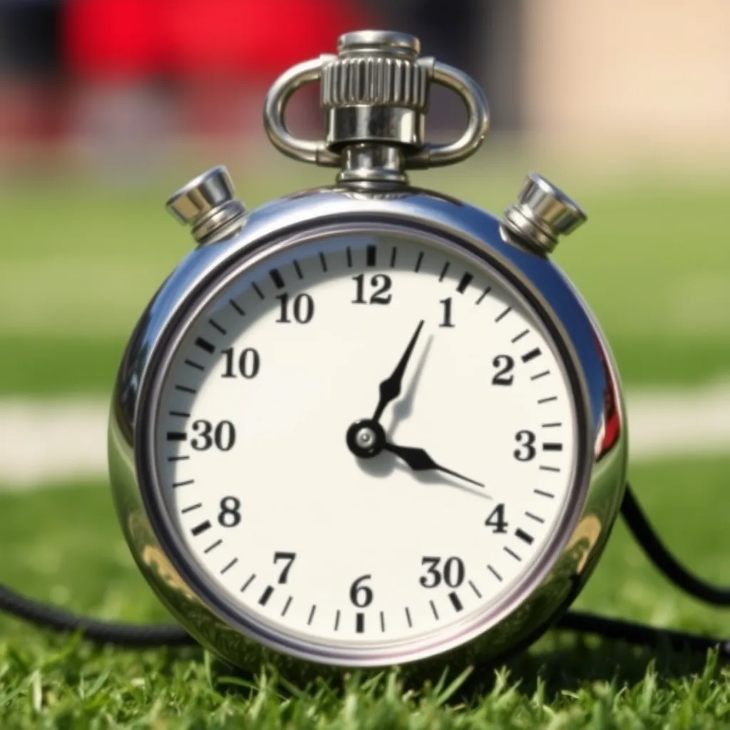 Ile trwa mecz futbolu amerykańskiego - analiza czasu gry