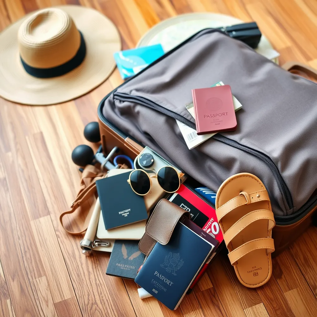 Jakie rzeczy zabrać na wakacje – lista niezbędnych elementów.