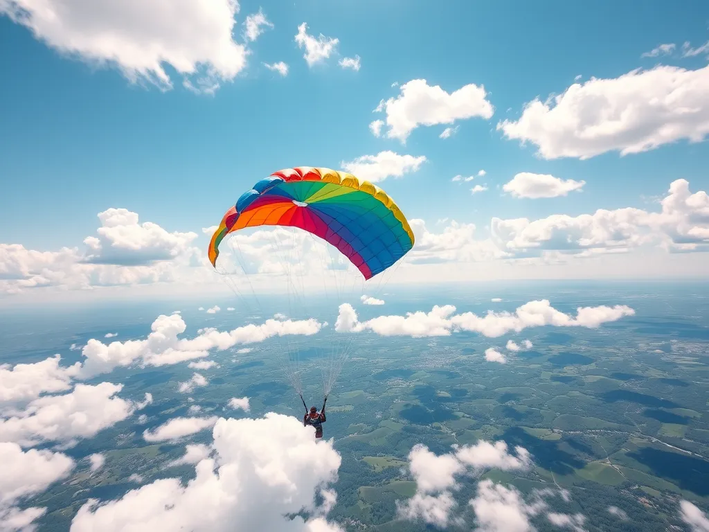 Ile trwa skok ze spadochronem?