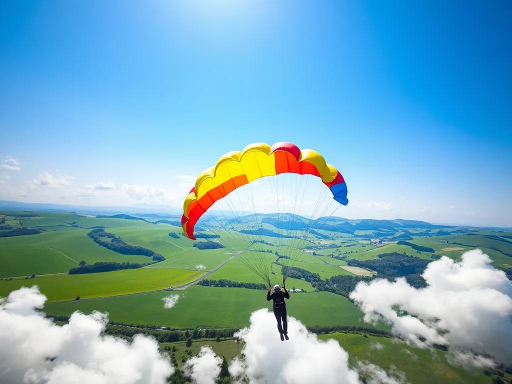 Skok ze spadochronem – od ilu lat?